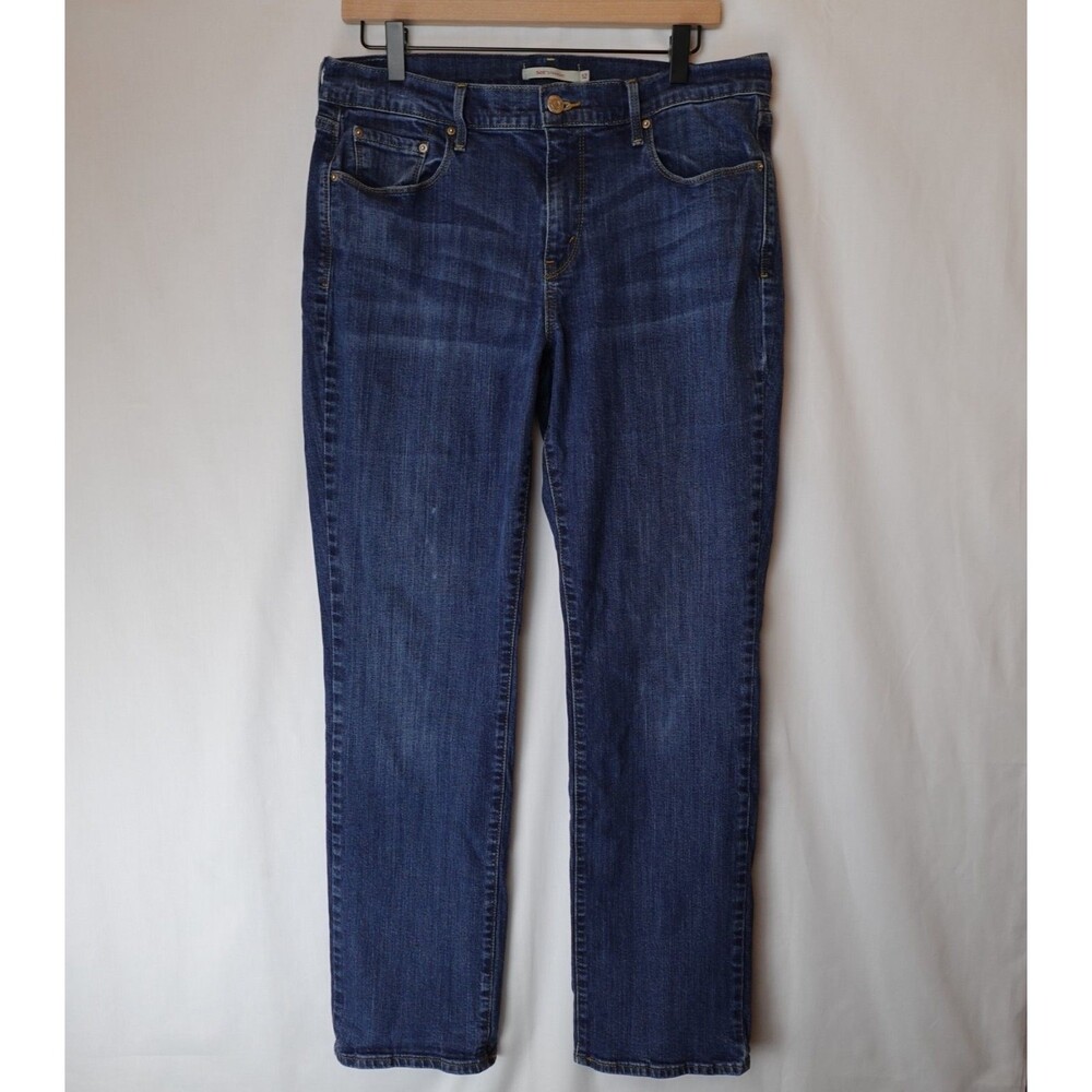 Levi's 505 Women's Jeans Size 12M 32x30 Straight Leg Medium Wash Mid Rise Casual